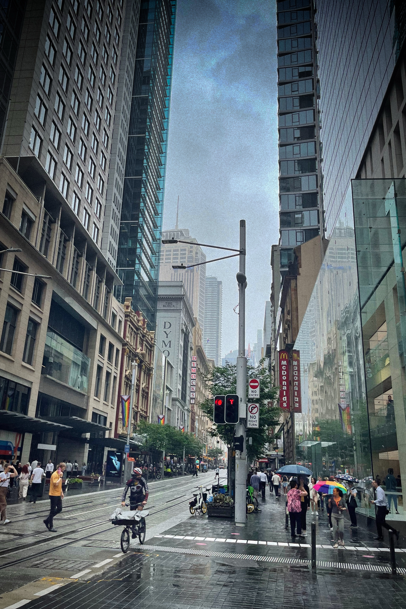 City drizzle.