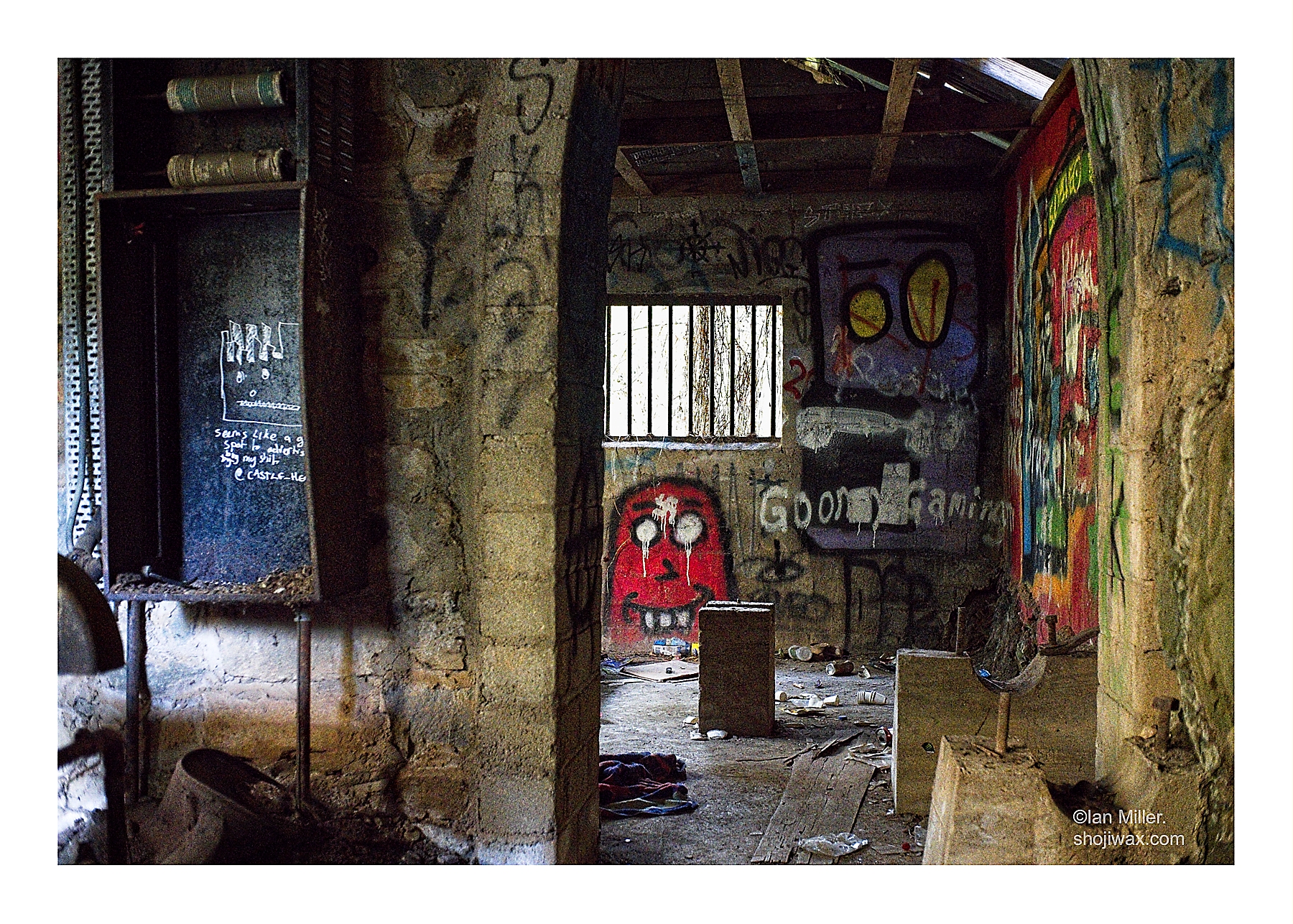 Abandoned pump station.