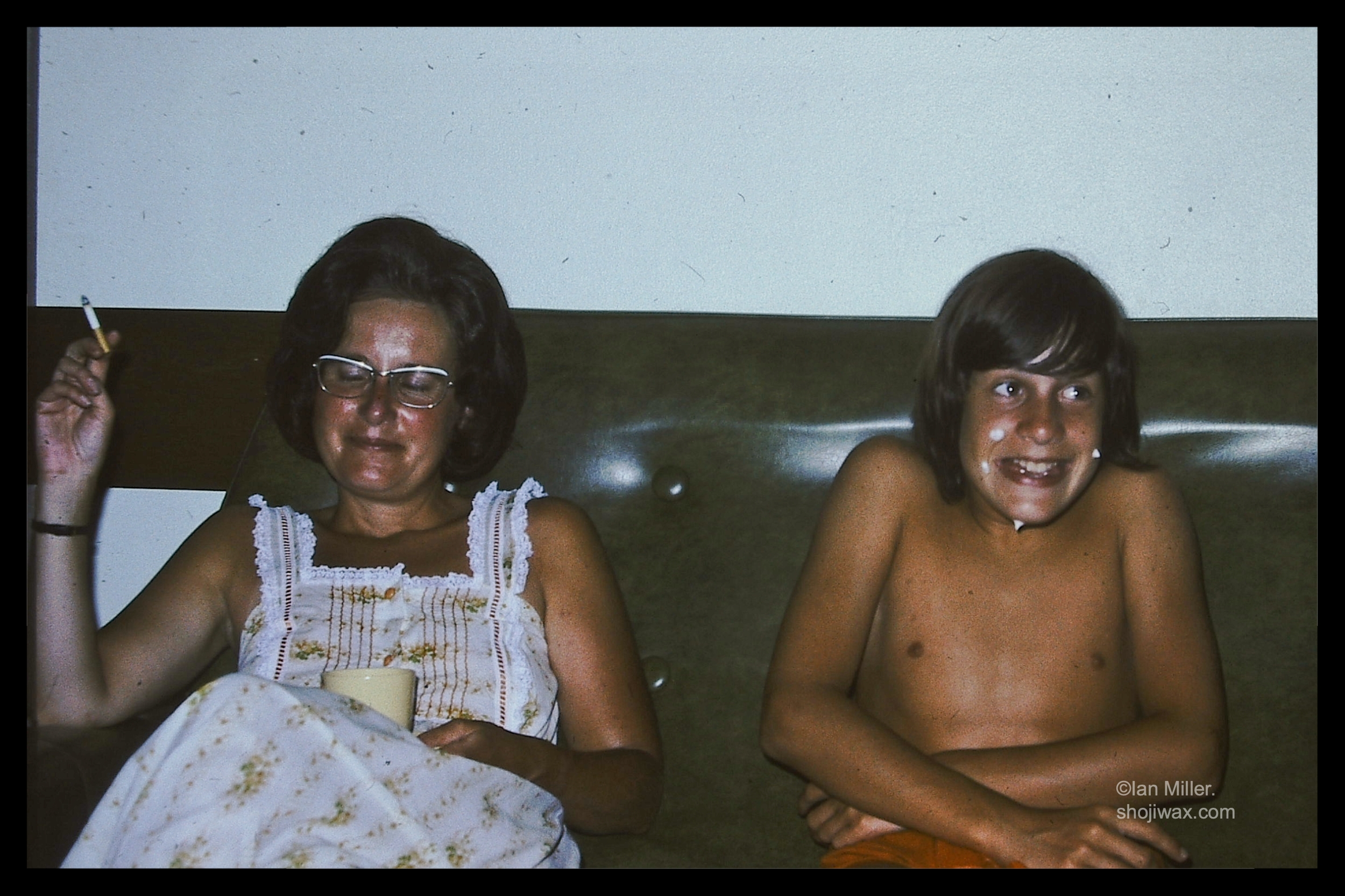 Me and my family. In 1975.