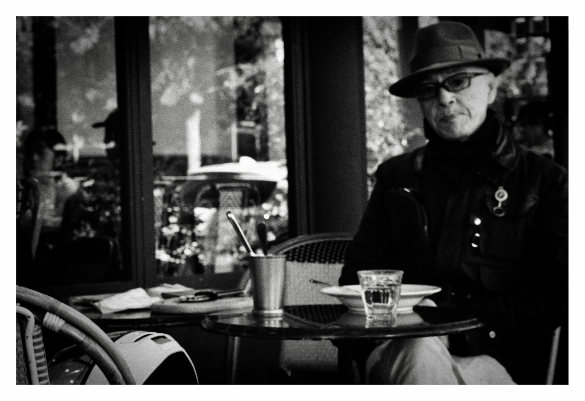 Taking a break.