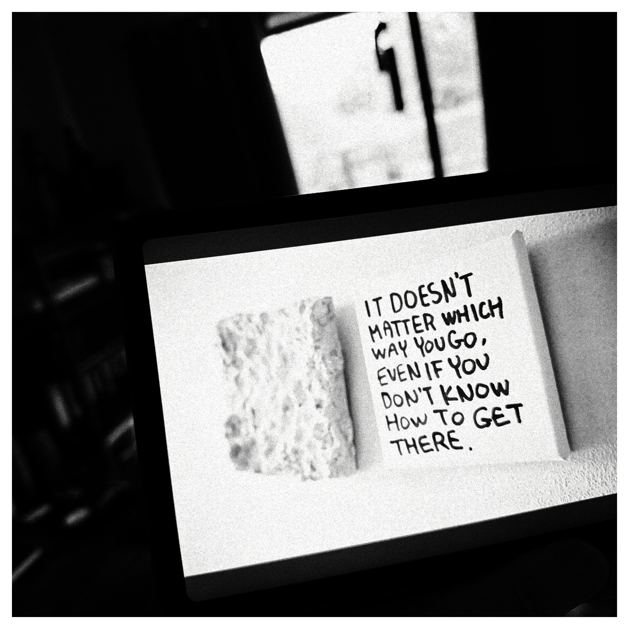 Even if you don’t know.