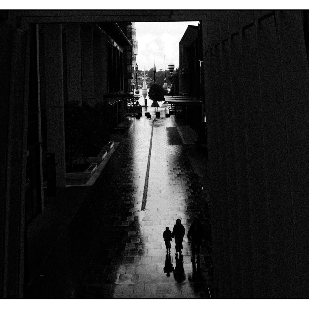 The approach.