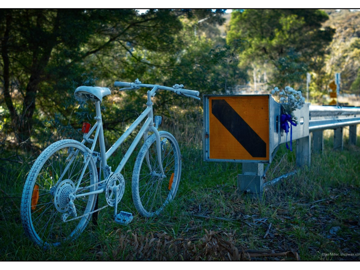Ghost bike.